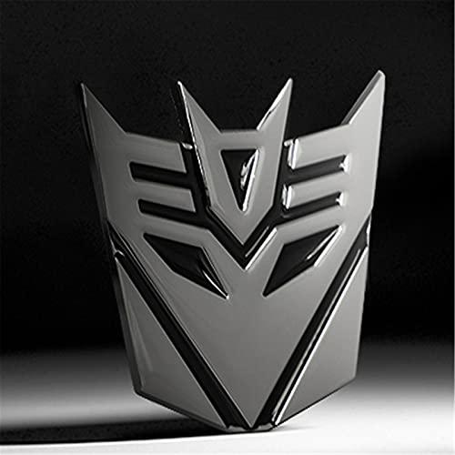 【並行輸入品】LCDXBYTFT メタルカーステッカー オートボット オートエンブレム ディセプティコン オートエンブレム (ディセプティコン)の画像