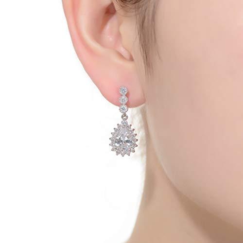 【並行輸入品】Eraa Jewel 4.00ct Brilliant Pear and Round Cut, VVS1 Clarity, Coの画像