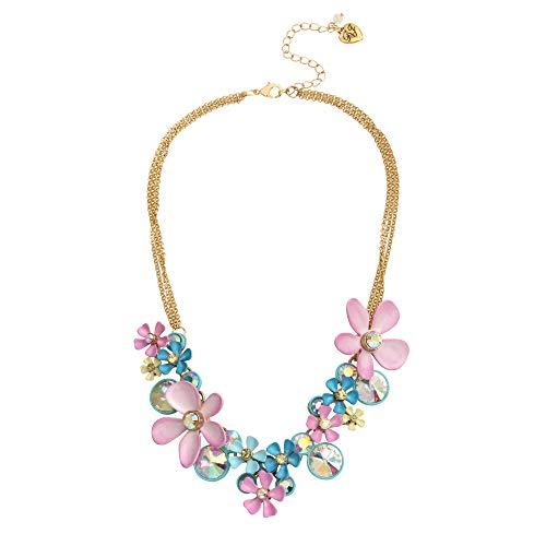 並行輸入品】Betsey Johnson フラワークラスターネックレス Betsey 