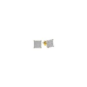【並行輸入品】Dazzlingrock Collection 0.55 Carat (ctw) Diamond Ice Cube Men'sの画像