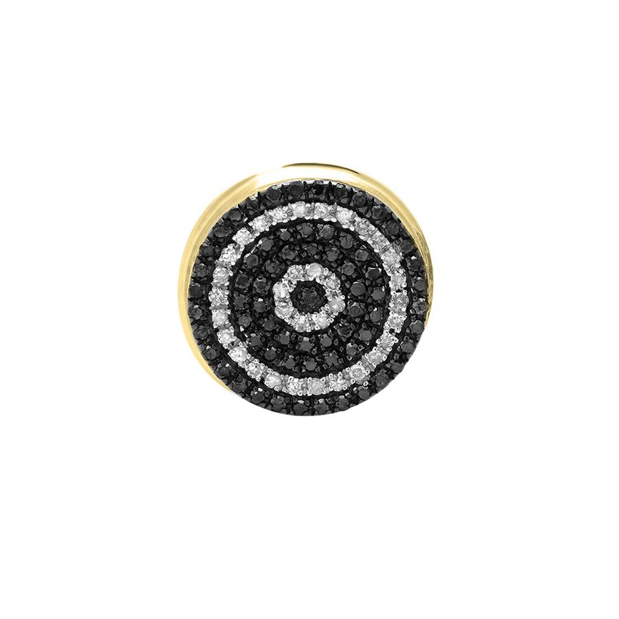 【並行輸入品】Dazzlingrock Collection 0.25 Carat (ctw) Round Black & White Diaの画像