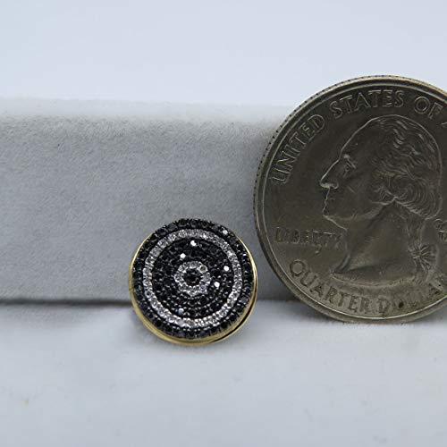 【並行輸入品】Dazzlingrock Collection 0.25 Carat (ctw) Round Black & White Diaの画像