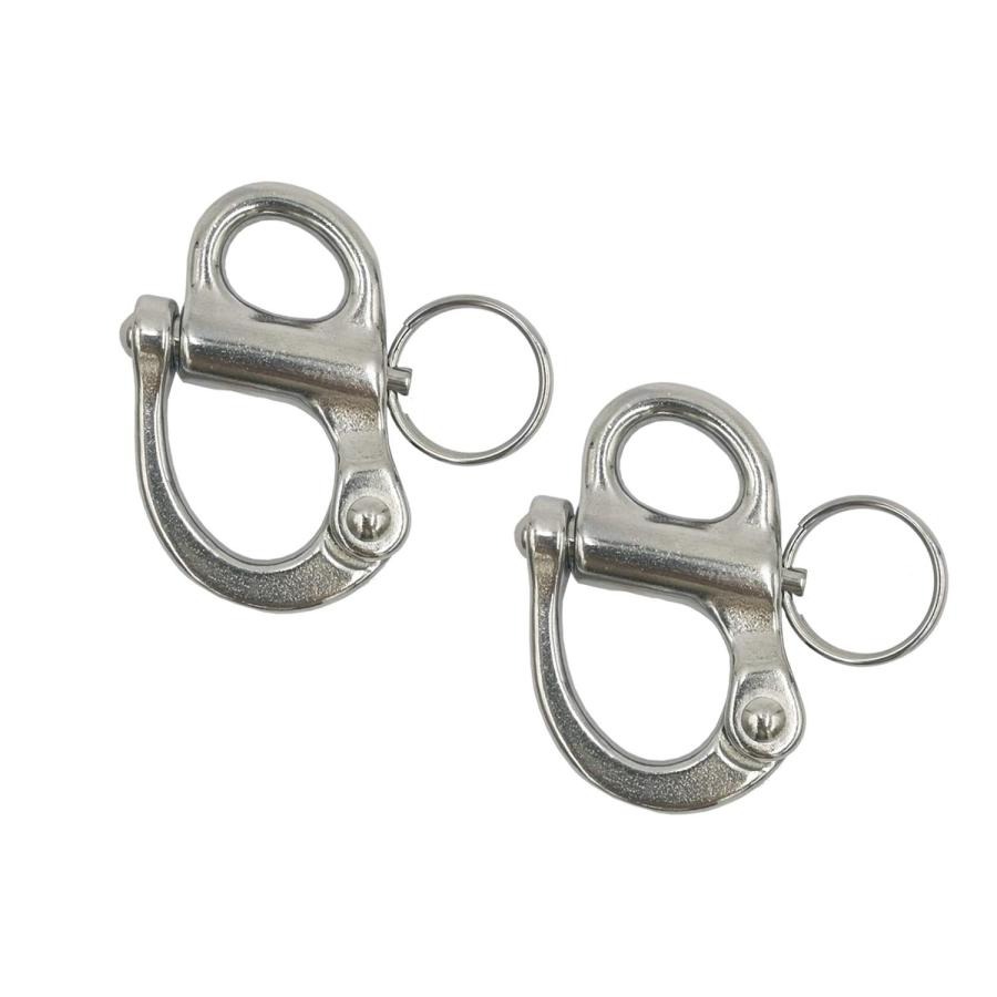 並行輸入品】Douzime 2インチ 固定ベイルスナップシャックル 