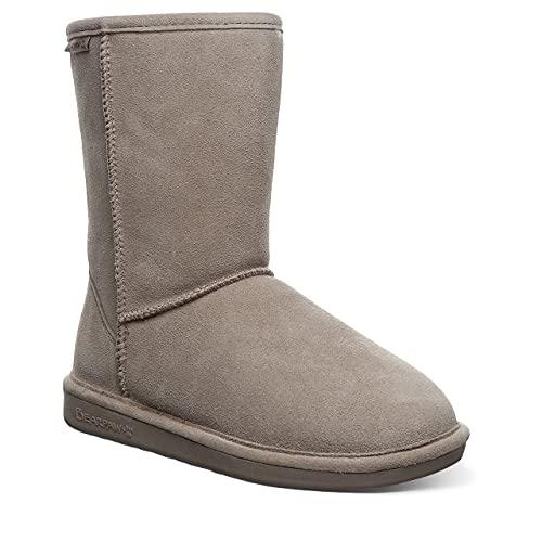 【並行輸入品】BEARPAW Women's Eva Short Solids Mushroom Boot Size 8_1
