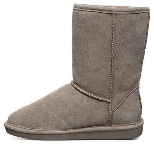 【並行輸入品】BEARPAW Women's Eva Short Solids Mushroom Boot Size 8_4