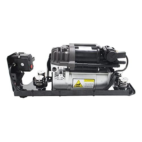 【並行輸入品】AIRSUSFAT Air Suspension Compressor Pump with Bracket Block Valvの画像