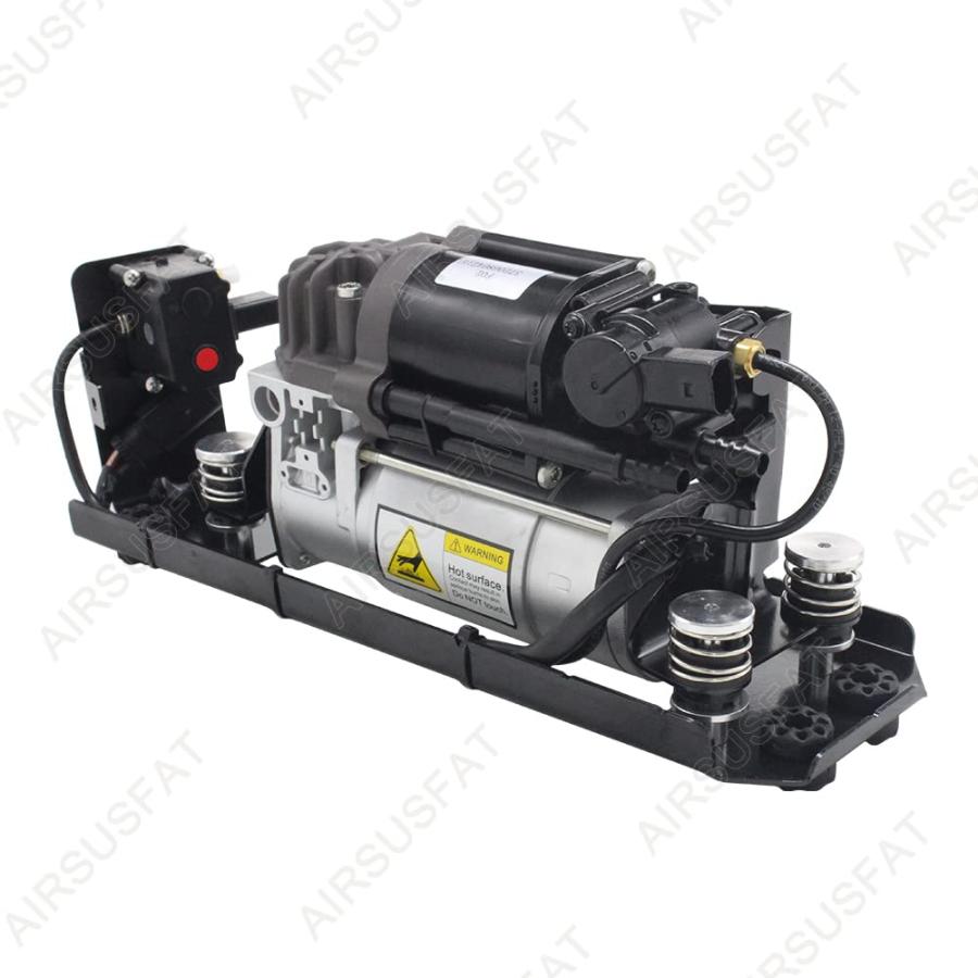 【並行輸入品】AIRSUSFAT Air Suspension Compressor Pump with Bracket Block Valvの画像