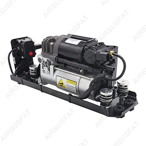 【並行輸入品】AIRSUSFAT Air Suspension Compressor Pump with Bracket Block Valvの画像