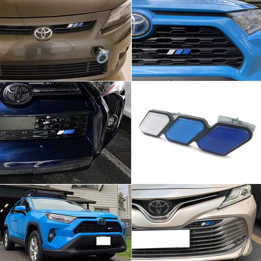 並行輸入品】Lanyun 3色バッジ TRD グリルエンブレム タコマ 4ランナー