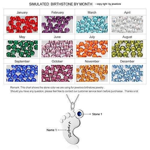 【並行輸入品】Personalized Necklace for Mother Custom Necklace for Mom with Ch