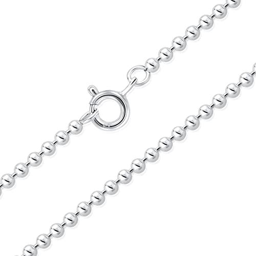 並行輸入品】DTPsilver 925スターリングシルバー 丈夫なボールチェーン 