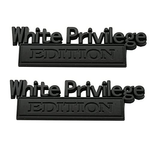 ホワイトプリビレッジエディションエンブレム   Badgeslide The Original White Privilege E 並行輸入品｜best-style｜02