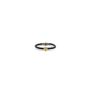 【並行輸入品】CHOW SANG SANG 999 24K Solid Gold Celtic Knots Noir Harmony Charの画像