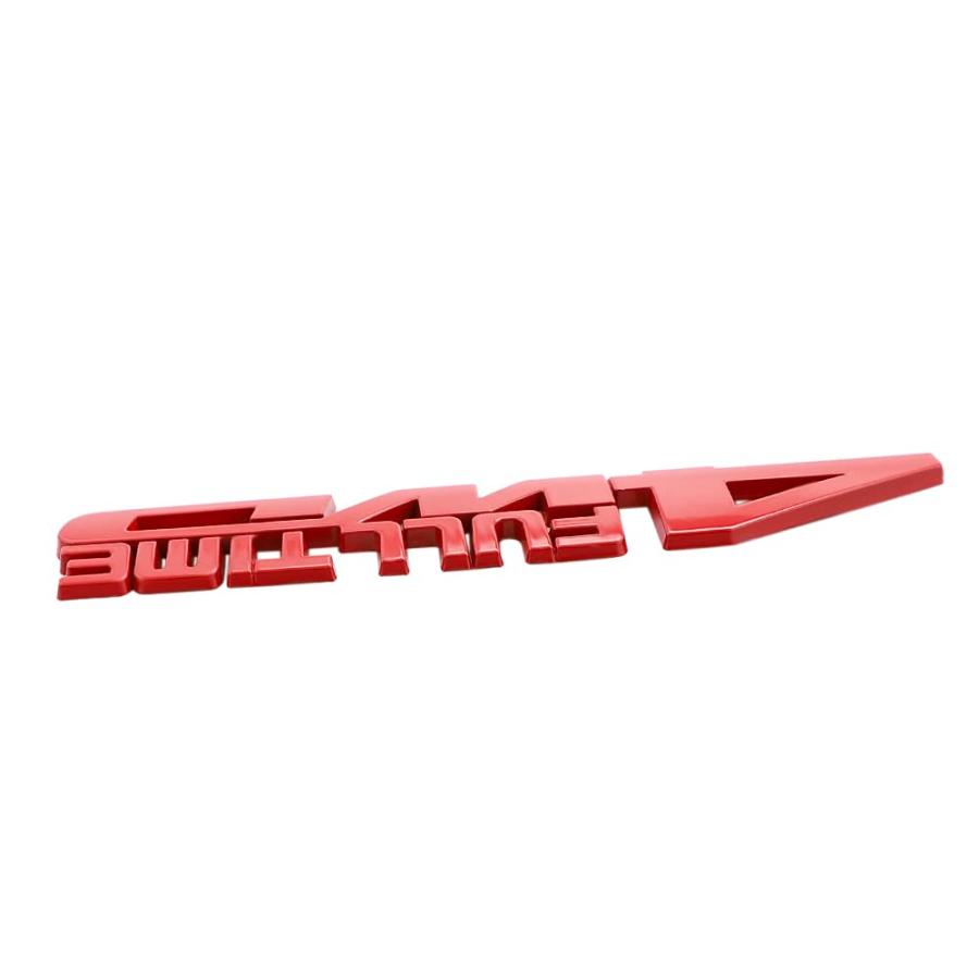 【並行輸入品】2 Pcs 4WD Full TIME Emblem 3D Metal Decal Car Side Rear Front Trの画像