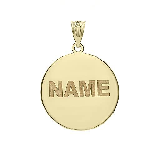 【並行輸入品】Certified 10k Gold Personalized Name Yin Yang Tai Chi Cute Puppyの画像