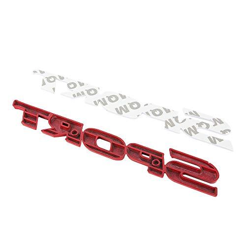 【並行輸入品】Senzeal 2PCS 3D Metal Sport Letters Digital Emblem Auto Trunk Doの画像
