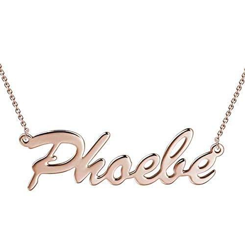 【並行輸入品】YDD Name necklace custom name necklace for women name necklace pの画像