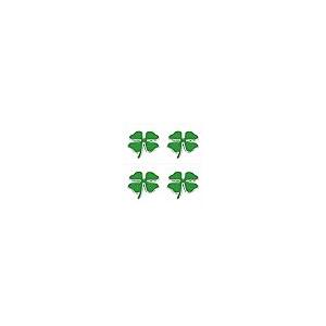 【並行輸入品】Four Leaf Clover Sticker Clover Leaf Badge Emblem Lucky Logo Carの画像