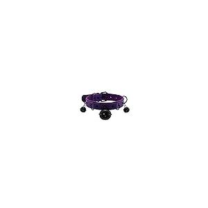 【並行輸入品】FM FM42 Purple PU Simulated Leather Black tone 4cm Large Bell Ri