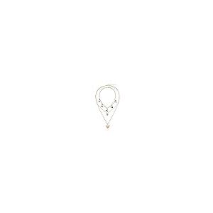 【並行輸入品】レイヤードハートロケットペンダントネックレスセット レディース ガールズ かわいいチャーム アクリル 蝶 エナメル チェリーフルー_2