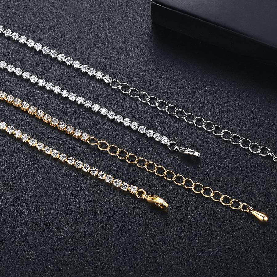 WOWORAMA テニスネックレス レディース キュービックジルコニア WOWORAMA テニスネックレス レディース キュービックジルコニア
