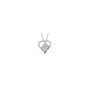 【並行輸入品】kaululu Mom Gifts Personalized 5 Birthstone Necklaces for Mother