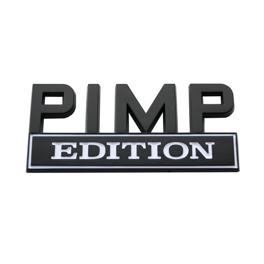 【並行輸入品】CDD Pimp Edition Car Badge Car Side Rear Front Hood Trunk Door Fの画像