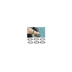 【並行輸入品】SANWOOD Cool Bracelets for Men，Men Bracelet Unique Surface Volca_5