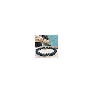 【並行輸入品】SANWOOD Cool Bracelets for Men，Men Bracelet Unique Surface Volca_8