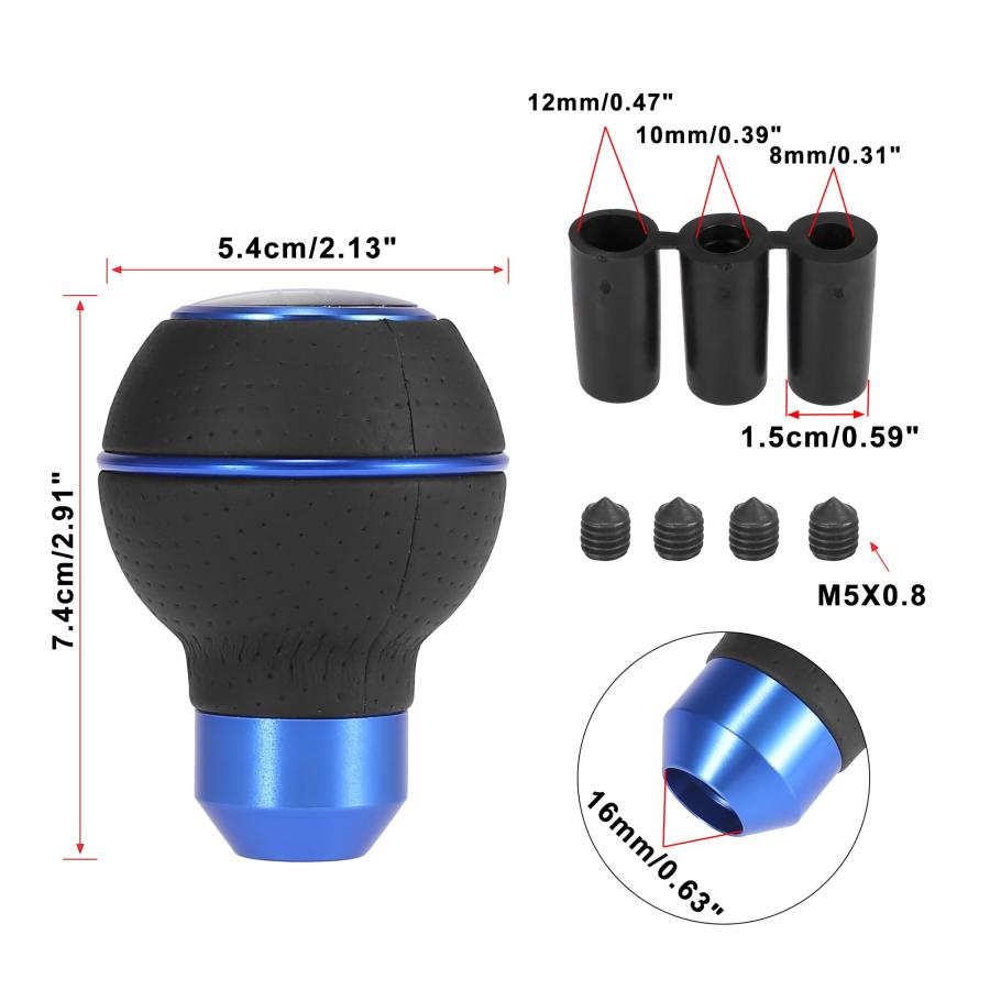 【並行輸入品】X AUTOHAUX Universal Manual Automatic Transmission Car Gear Shifの画像
