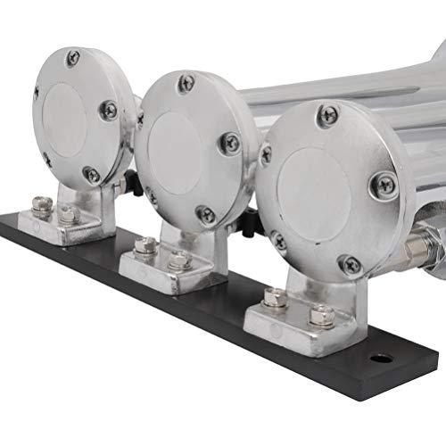 【並行輸入品】3 Trumpet Electric Train Car Air Horn Kit with 150 PSI Air Compr_4