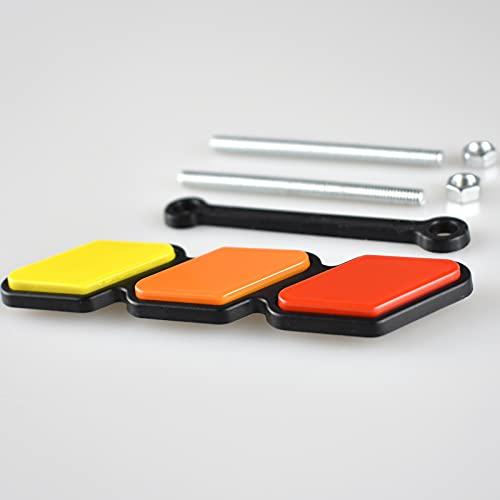 【並行輸入品】Boigoo Cars Front Grille Trims   Grill Badge Emblem, Truck Labelの画像