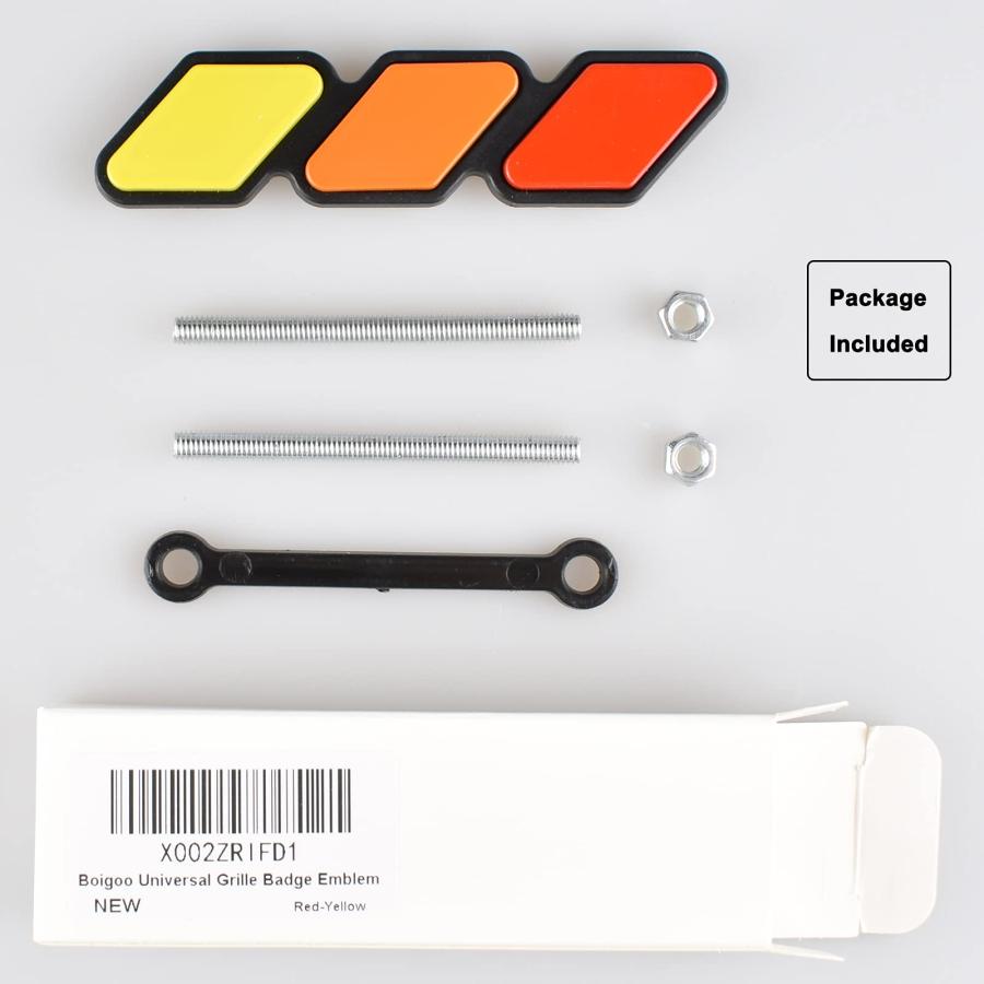 【並行輸入品】Boigoo Cars Front Grille Trims   Grill Badge Emblem, Truck Labelの画像