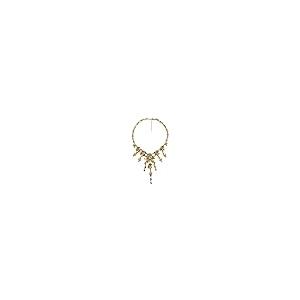 【並行輸入品】Generic Skull Statement Necklace Punk Gothic Skull Tassel Bone C_2