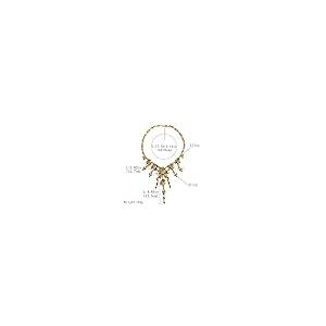 【並行輸入品】Generic Skull Statement Necklace Punk Gothic Skull Tassel Bone C_8