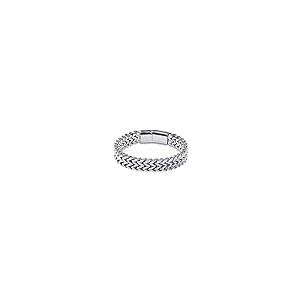 【並行輸入品】Roseheart クラシックチタンスチールトレンディメタルチェーンリンクブレスレット ファッションスタイルチェーン 静電気防止リの画像