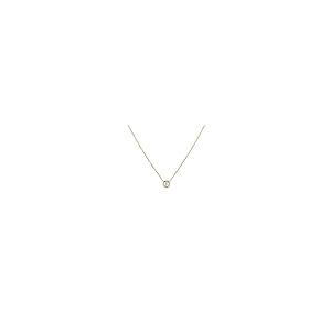 【並行輸入品】Oak&Luna   Juno ダイヤモンドネックレス レディース ラウンドカットダイヤモンドパヴェセット スターリングシルバーまの画像