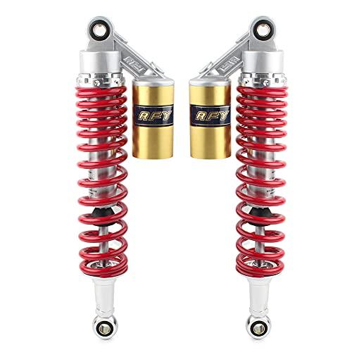 【並行輸入品】GZYF 2 Pcs Adjustable 375mm Motorbike Air Shocks ATV Shock Absorb_4