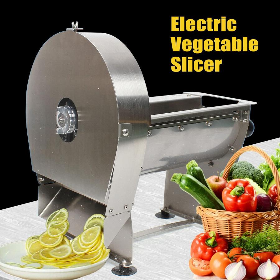 並行輸入品】野菜フルーツスライサー 電動業務用野菜スライサー 0 10mm