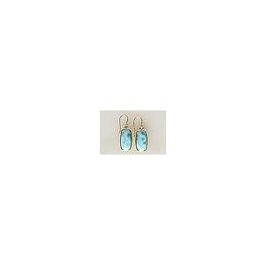 【並行輸入品】Ravishing Impressions Larimar Handmade 925 Sterling Silver Goldの画像