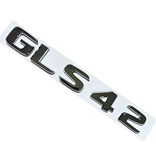 【並行輸入品】Chrome Letters Emblem for Benz GLS 42 Badge Car Styling Refittinの画像