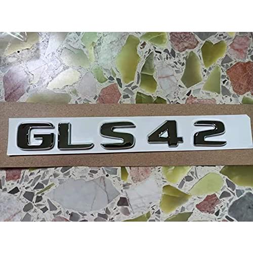 【並行輸入品】Chrome Letters Emblem for Benz GLS 42 Badge Car Styling Refittinの画像