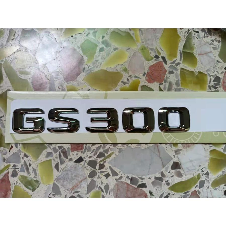 【並行輸入品】Chrome Letters Emblem for Benz GS 300 Badge Car Styling Refittinの画像