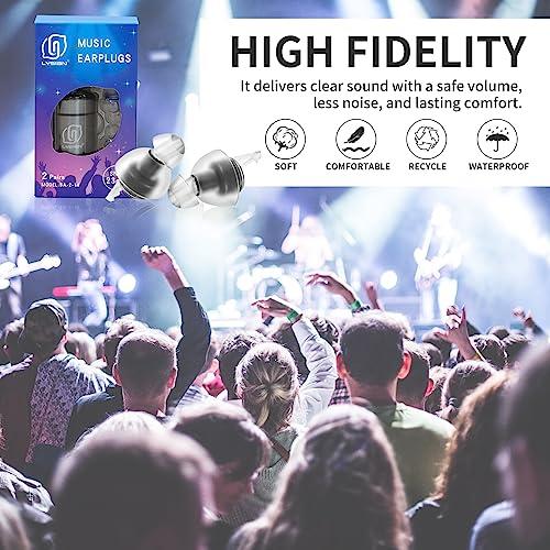 耳栓 完全遮音 安眠 睡眠用耳栓 LYSIAN High Fidelity Concert Ear Plugs for Loud  並行輸入品｜best-style｜08