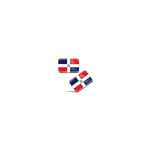 【並行輸入品】BiomarLabs Biomar Labs 2 x 3D Stickers Dominican Republic Dominiの画像