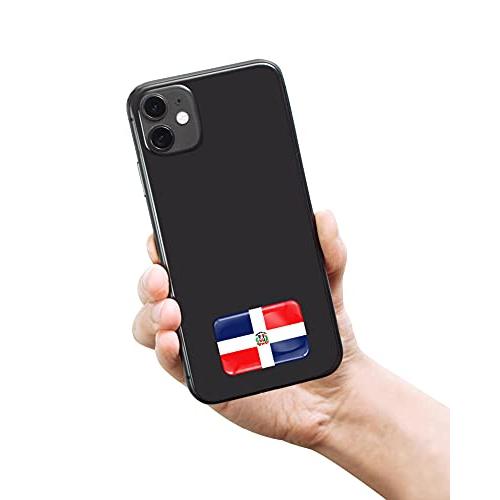 【並行輸入品】BiomarLabs Biomar Labs 2 x 3D Stickers Dominican Republic Dominiの画像