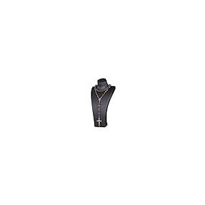 【並行輸入品】diyalo 七宝 数珠 ロザリオネックレス カトリック INRI 十字架 聖母エルサレムメダル， 七宝焼き， 七宝焼き diya