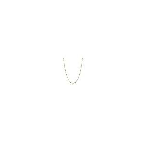 【並行輸入品】10K ソリッドゴールド ミラーチェーンネックレス 1.8mm 上品 イエローゴールド イタリアンミラーリンクチェーンネックレスの画像