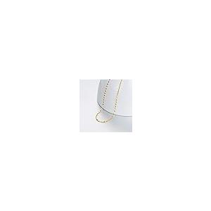 【並行輸入品】10K ソリッドゴールド ミラーチェーンネックレス 1.8mm 上品 イエローゴールド イタリアンミラーリンクチェーンネックレスの画像