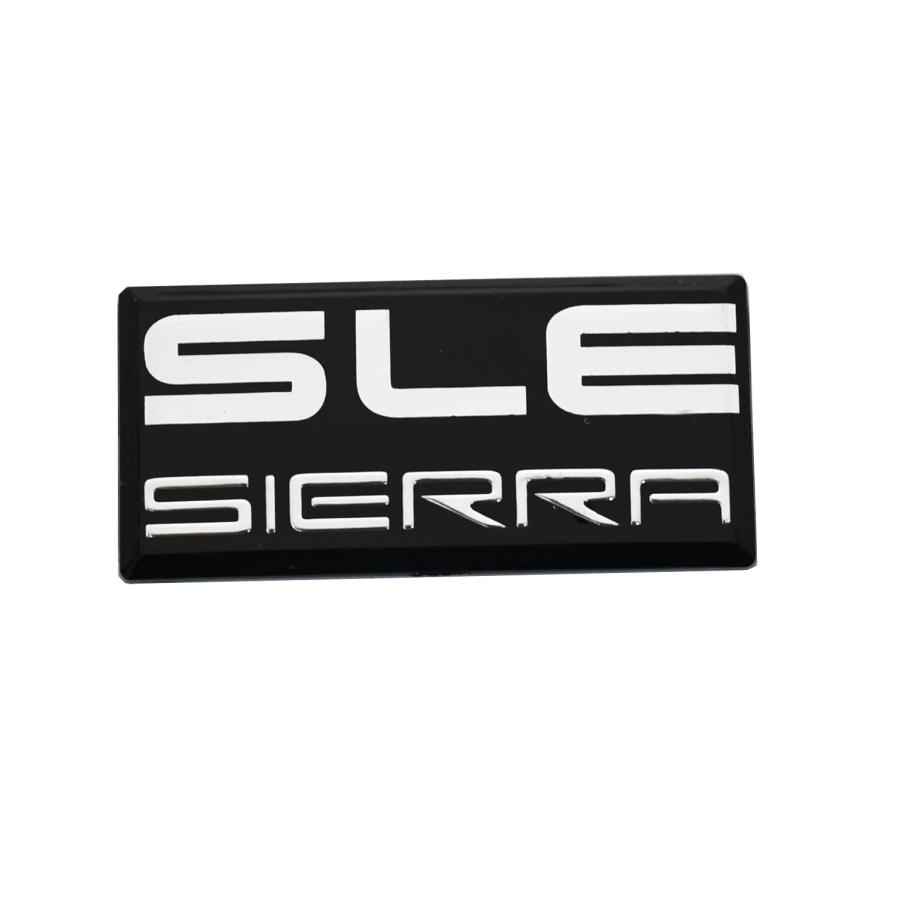 【並行輸入品】SLE Sierra Cabエンブレム 交換用 GMC 1500 2500 3500 ピラーキャブルーフサイドバッジ 88 89の画像